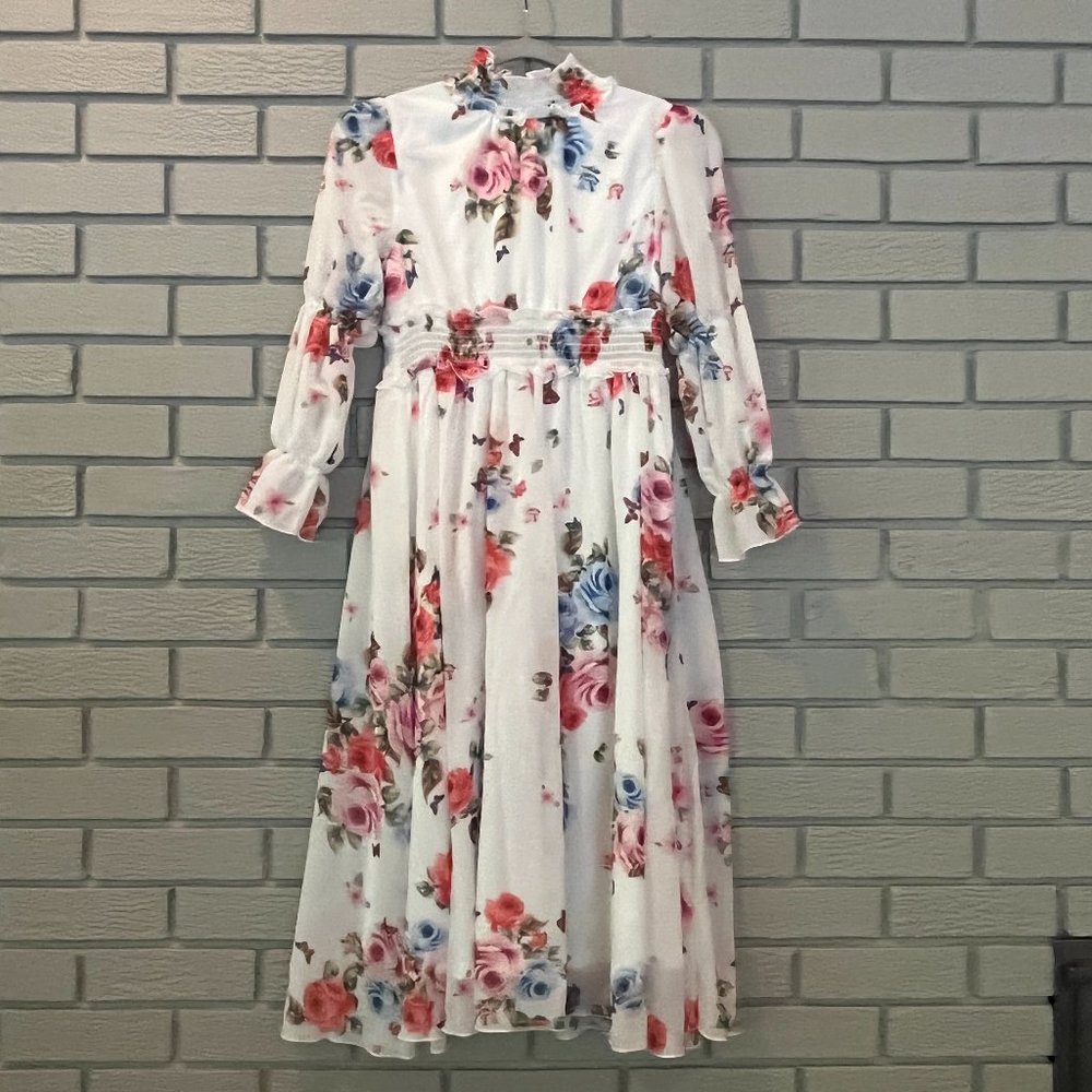 Girls Shein, floral dress, US 11-12